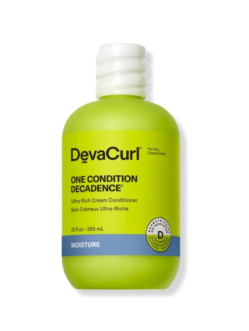 DevaCurl One Condition Decadence Ultra-Rich Cream hair Conditioner 12 fL oz NEW
